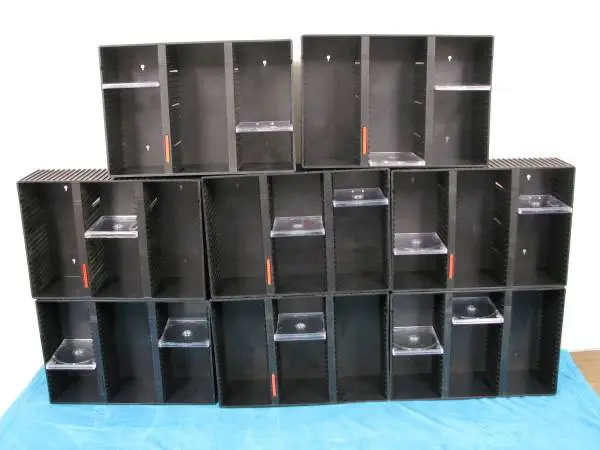 LASERLINE - 60 CD STORAGE RACKS - (8) Available .....