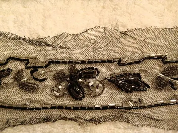 Antique Beaded Applique 2