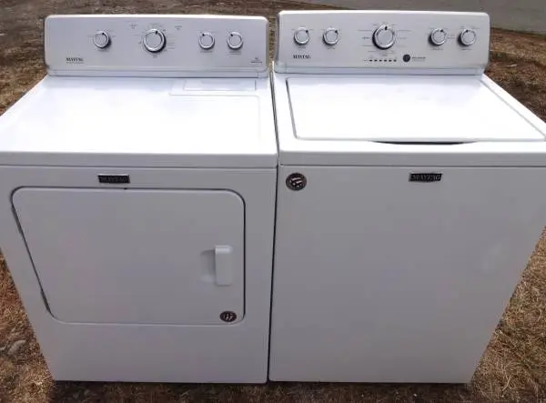 maytag washer dryer set king capacity work great