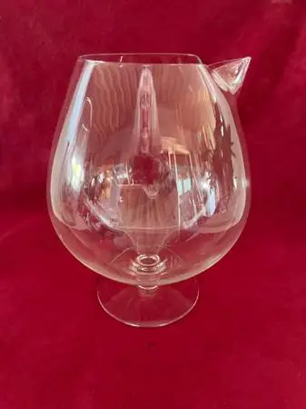 Large Brandy Snifter Shaped Pitcher