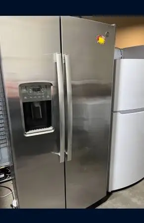 G.E Brand New stainless refrigerator