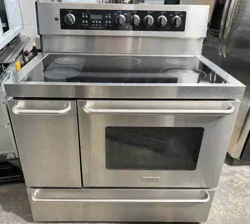 Frigidaire Electric Range GlassTop ,Convection Oven 40 Inch Stainless