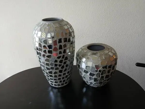 Silver Vases