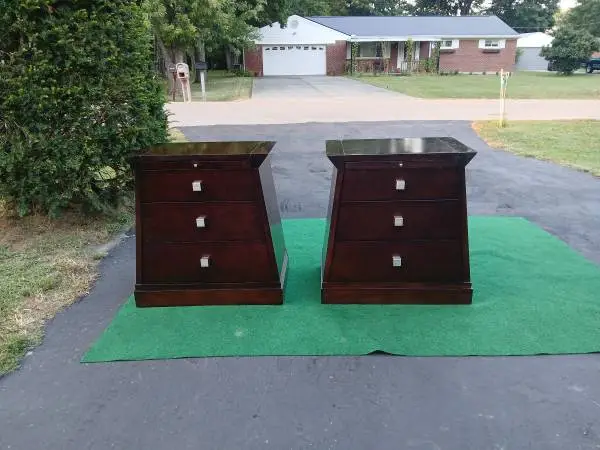 Mahogany Nightstands by Century Furniture $30 each must take both