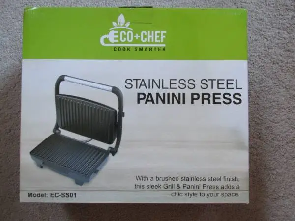 New, Panini Press by Eco Chef, #EC-SS01