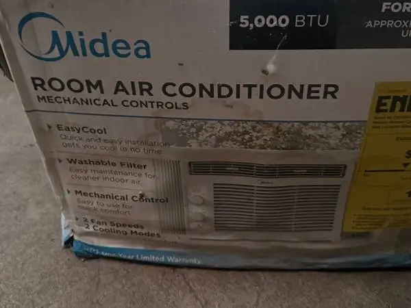 NEVER USED AC UNIT 5000btu