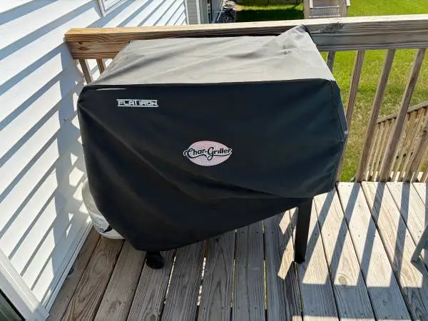 Char grill flat iron two Burner grill