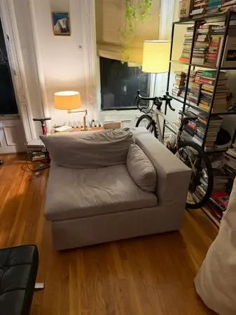 Lounge chair and a half loveseat