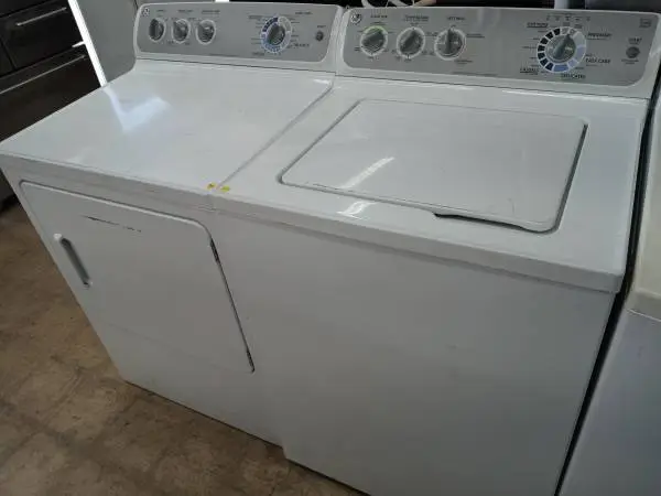 ★GE top load washer and dryer set