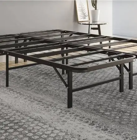 Two twin metal bed frames