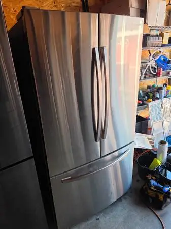 Samsung stainless steel bespoke refrigerator