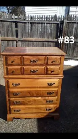 Dresser Birch #83 refinished by Tony