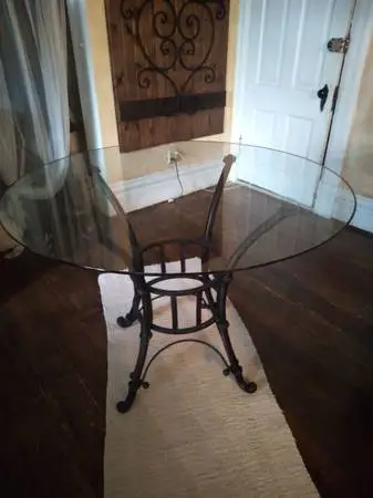 Glass table