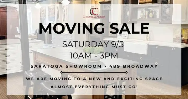 Moving Sale - Saturday 9/5