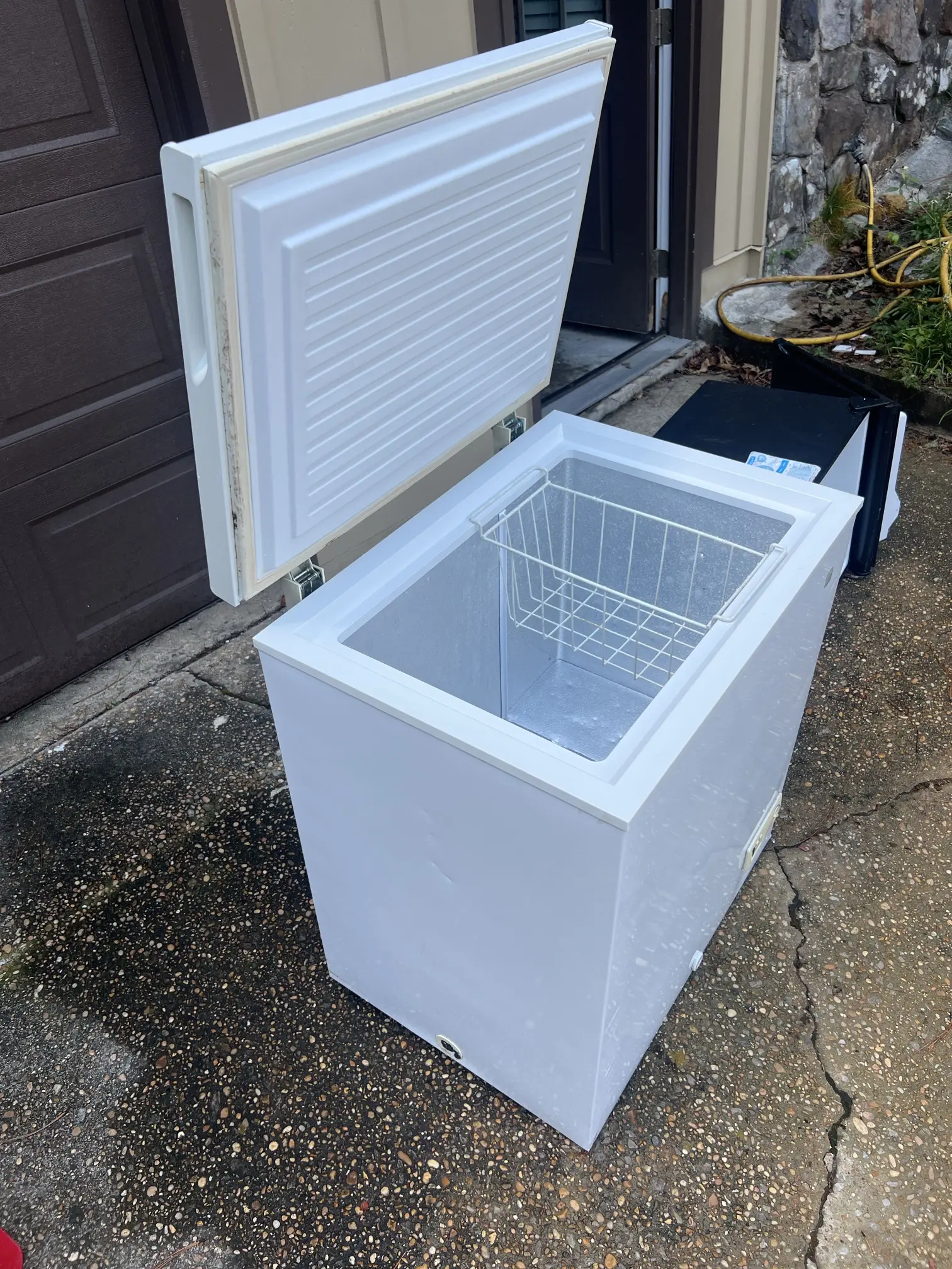 mini freezer chest