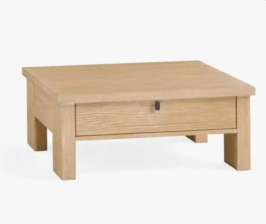 Pottery Barn modern farmhouse coffee table