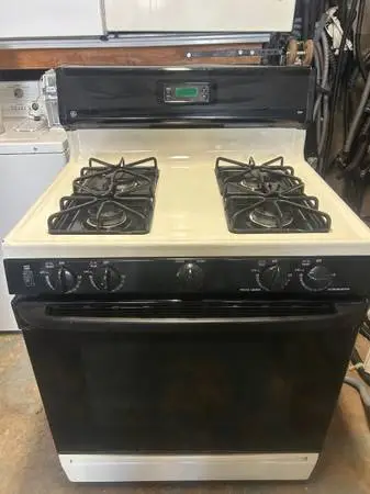 Warranty—free delivery GE gas stove