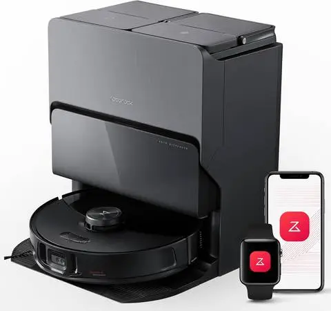 Roborock S8 MaxV Ultra Robot Vacuum   Black