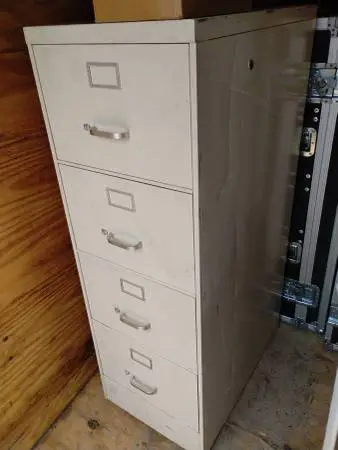 4 Drawer Legal Size File Cabinet