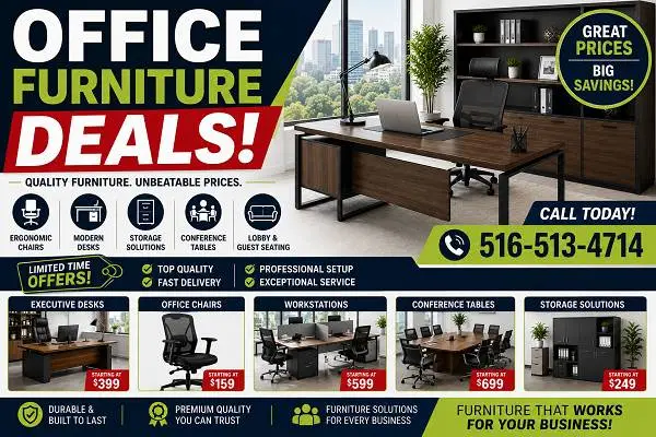 Save Big on Used Office Furniture – Business Liquidation Sale