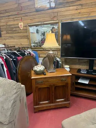 Vintage Solid Wood Accent Cabinet / Commode