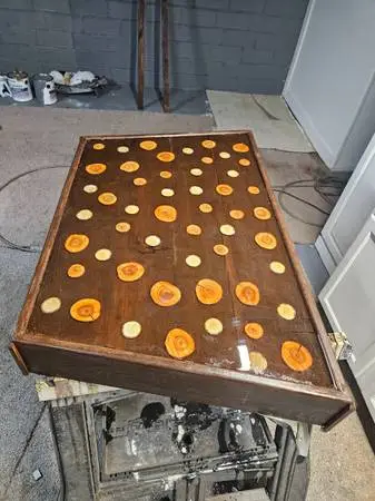 epoxy top table