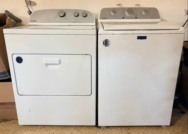Washer and dryer 2 yrs old free delivery GREAT condition