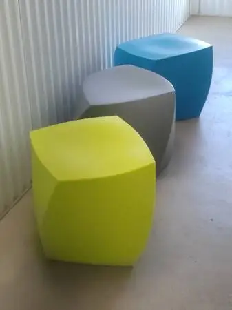 Three (3) Twist Cubes, Frank Gehry for Heller