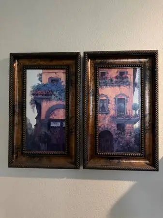 Italian double paintings