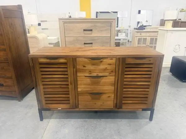 Millwood Pines Jeann 17.72 Solid Wood Sideboard Console Entry