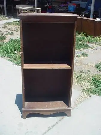 vintage  bookcase