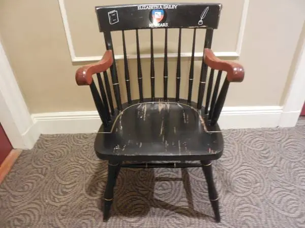 Custom Nichols and Stone CAPTAINS CHAIR
