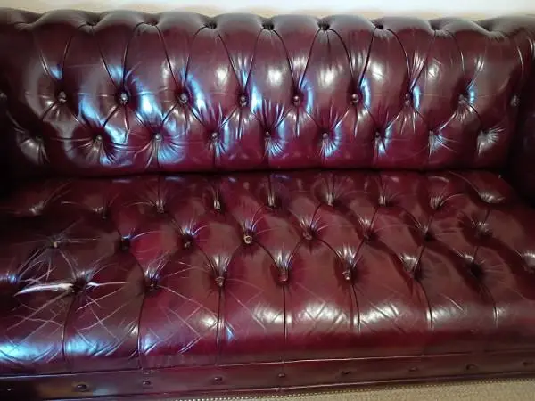 Leather sofa