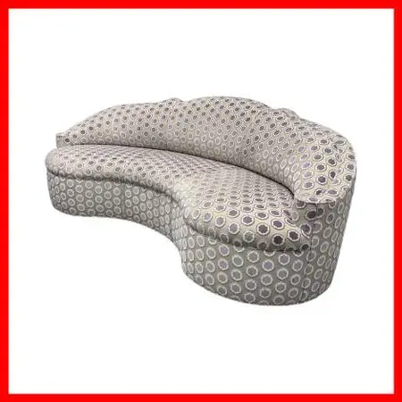 Fitzgerald Serpentine Sofa + Manuel Canovas Upholstery. Estimated Pric