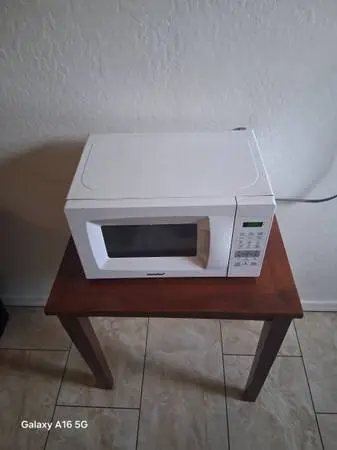Microwave and Table set