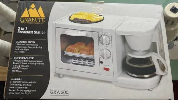 *****Granite Deluxe 3 IN 1 Breakfast Station*****