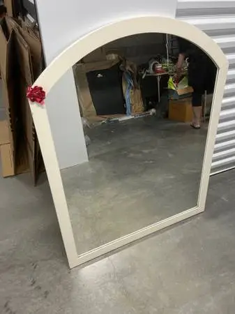 Large Mirror for desk or vanity or hang on wall