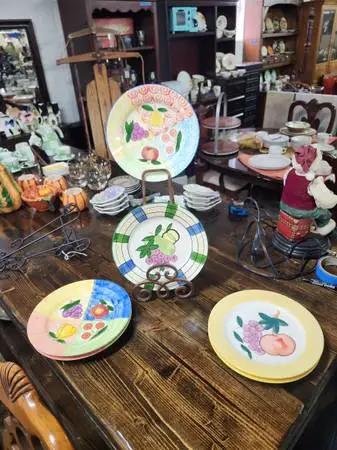 Set of 6 Vintage Heritage Mint Artists Touch Orchard Jubilee Fruit P