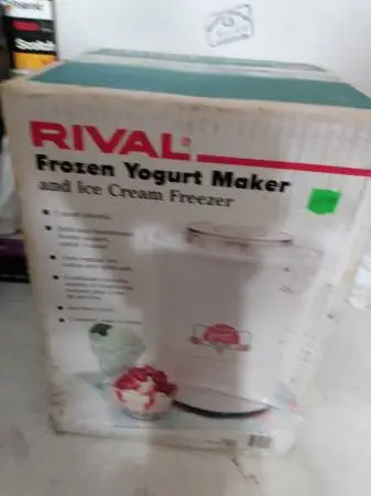 New Rival Frozen Yogurt Maker