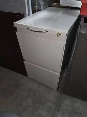 2-DRAWER METAL VERTICAL FILE CABINET