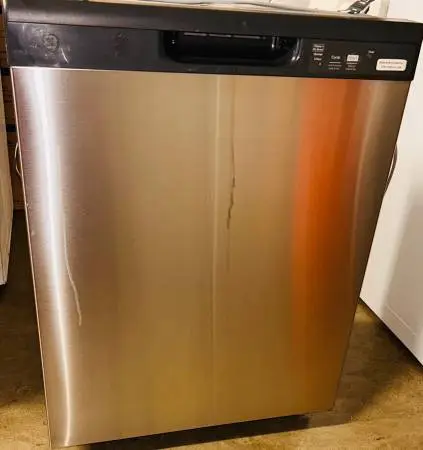 Stainless Steel GE Dishwasher 24” Width