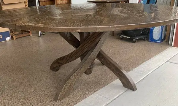 Rose Tarlow Pick Up Sticks Dining Table 72 Inches Across