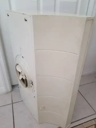 GE Ducted above stove hood