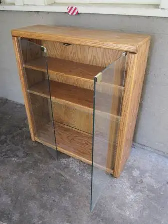 Nice Glass Door Cabinet