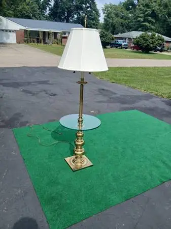 Stiffel Brass Table Lamp Combo