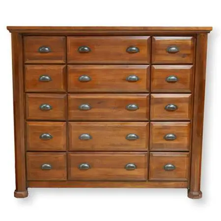 15 Drawer Mule Dresser