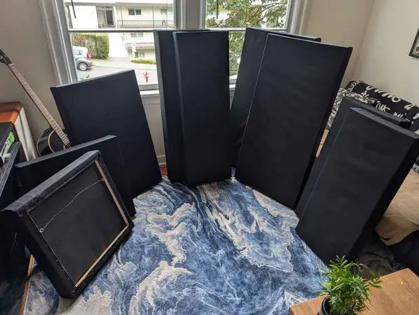 Handcrafted Accoustic Panels (Set of 9)