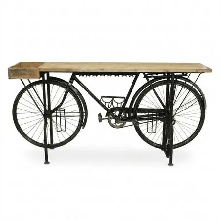 Bicycle Console Table - Black