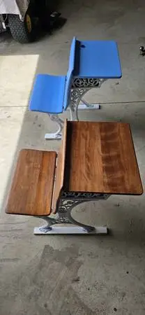 Vintage Schoolhouse Desks For Your Little Ones
