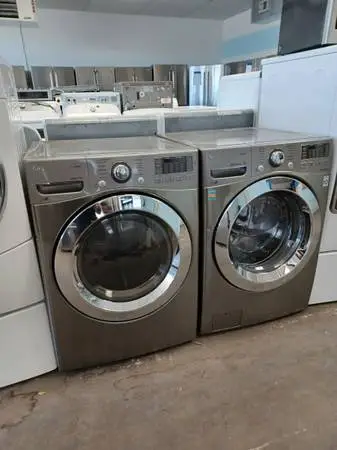 LG graphite Washer and dryer, front load